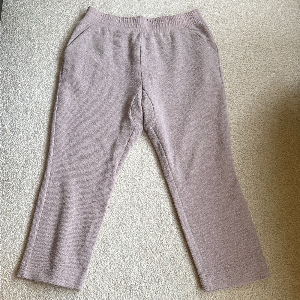 VARLEY/Anthropologie dusty pink sweatpants - Size XL